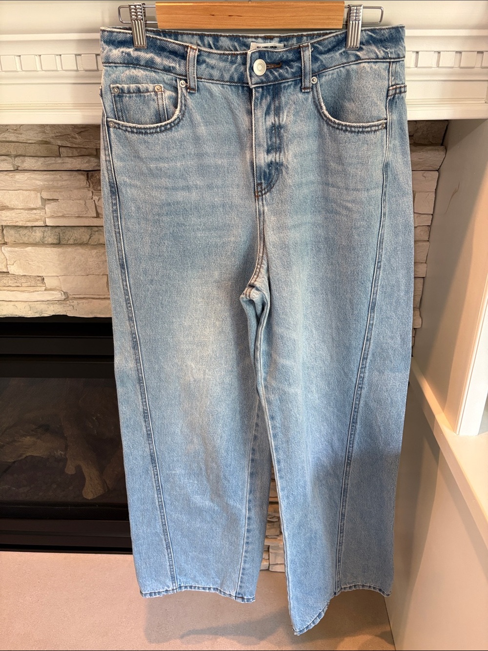 Future Collective High Rise Wide Leg Jeans